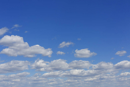 蓝天背景与云彩和拷贝空间