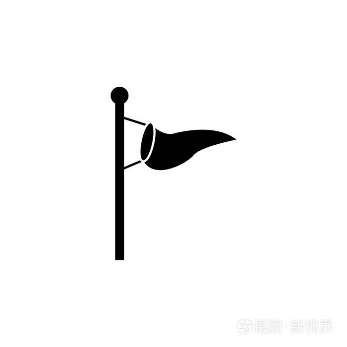 风向标图标.天气图标元素.优质的平面设计.网站标志和