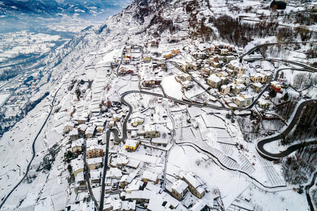 Anna  Winter aerial view