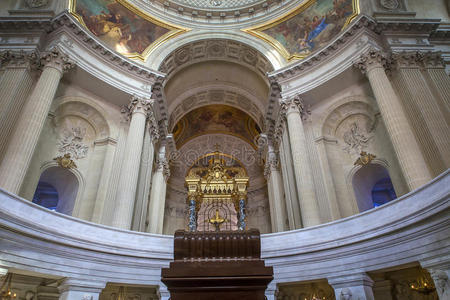 法国巴黎荣军院拿破仑墓图片