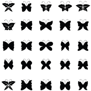 蝴蝶图标集