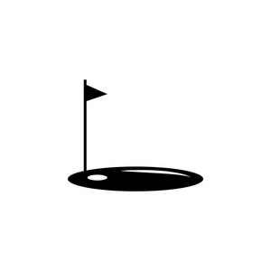 高尔夫碗图标。 移动概念和网络应用程序的运动图标元素。 孤立的高尔夫球碗图标可用于网络和移动。 白色背景的高级图标