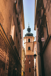 s Church from street, Warsaw, Poland