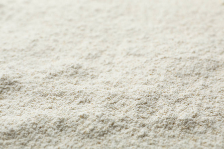燕麦粉作为背景特写。 无麸质产品