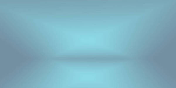 抽象豪华梯度蓝色背景。光滑的深蓝色与黑色小插曲工作室横幅