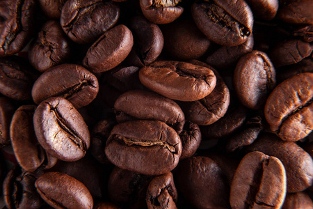 咖啡豆背景图像宏观好背景思想