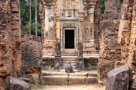 前曲寺暹粒柬埔寨亚洲