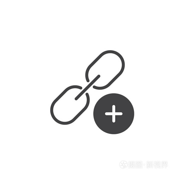 链条加符号标志插图.插画-正版商用图片18ukvb-摄图新视界