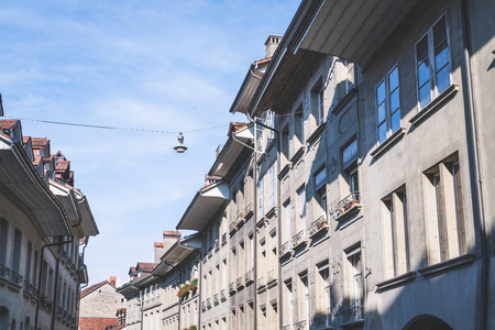 瑞士伯尔尼首都美丽的建筑