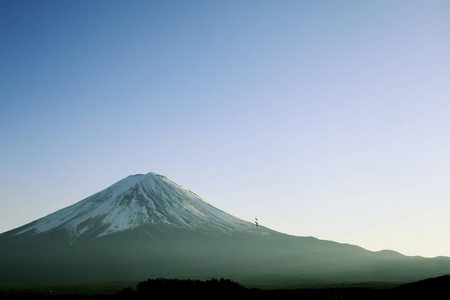 日本富士山。