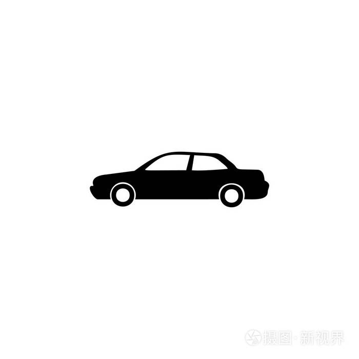 汽车类型图标的元素. 优质平面设计图标.