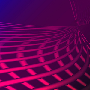 美丽的紫色粉红色抽象神奇的能量电螺旋扭曲宇宙火格子的线条, 条纹, 棒, 辉煌发光的紫色背景棒。向量例证。纹理