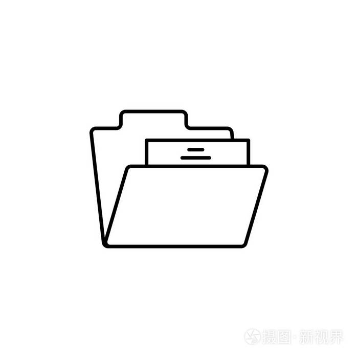 文件夹大纲图标.
