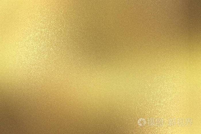 抽象背景反射金金属纹理