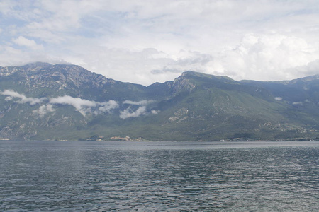意大利北部嘉达湖景观