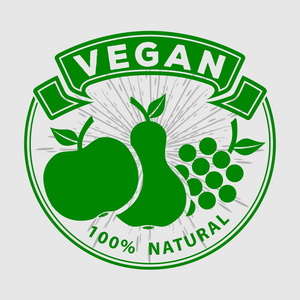 素食主义者, 有机, 天然产品标志或标签