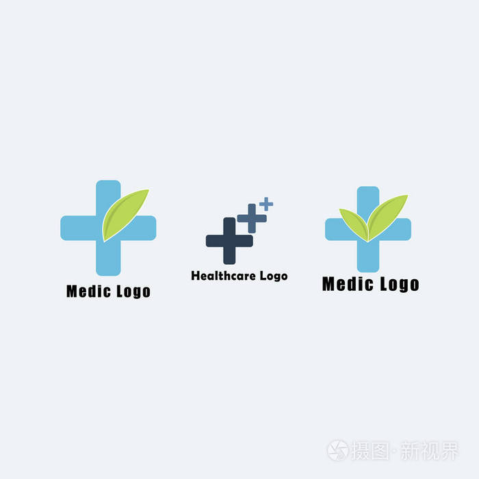 健康护理平面标志收集设计