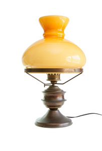 风格化作为古董油盏灯桌灯
