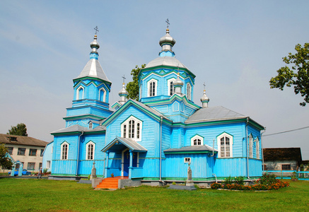 乌克兰的老教堂