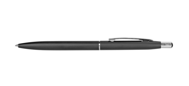 黑色钢笔。在白色背景上孤立