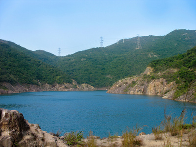 湖山，在深圳，中国