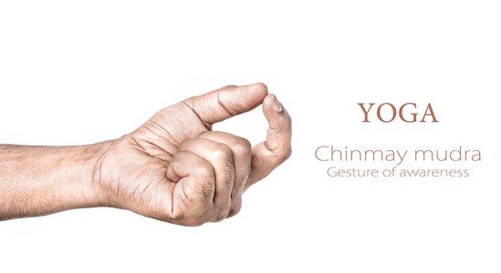瑜伽 chinmay 手印