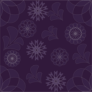 紫鲜花抽象的背景