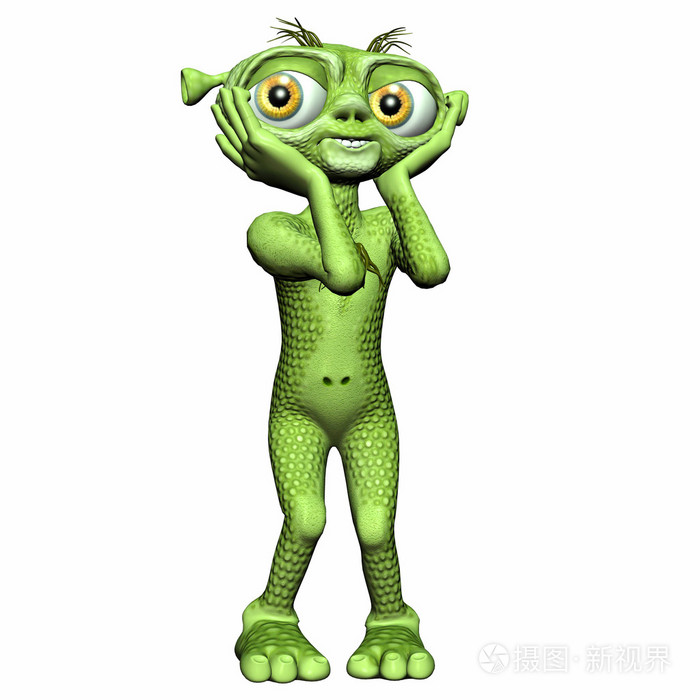 绿色外星人