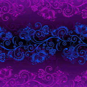 无缝暗紫模式