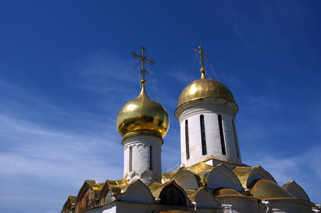 在埃大三位一体 sergius 修道院。俄罗斯联邦