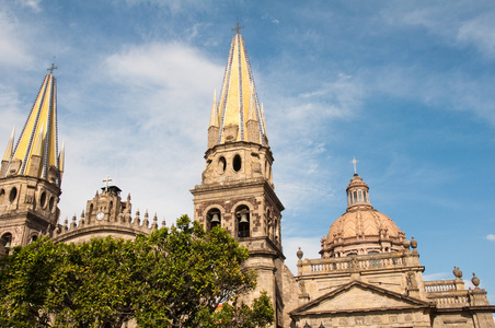 瓜达拉哈拉哈利斯科州大教堂墨西哥