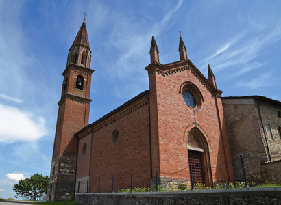 圣洛伦佐教堂。veano。艾米利亚罗马涅。意大利