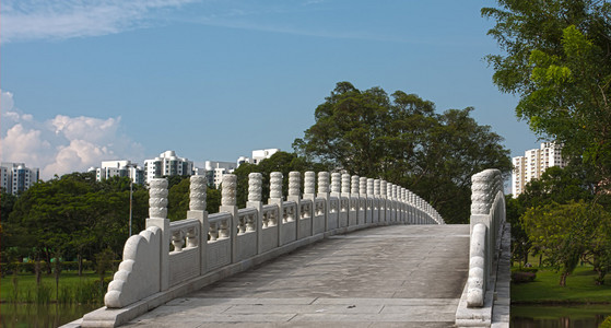 白渡桥在中国公园
