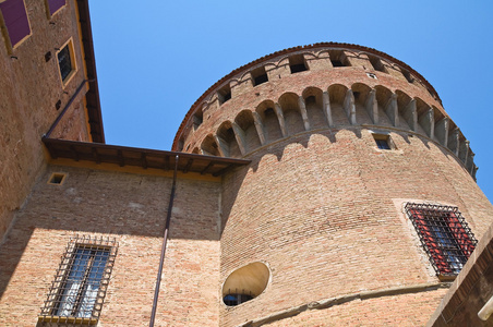 斯福尔扎的城堡。dozza。艾米利亚罗马涅区。意大利