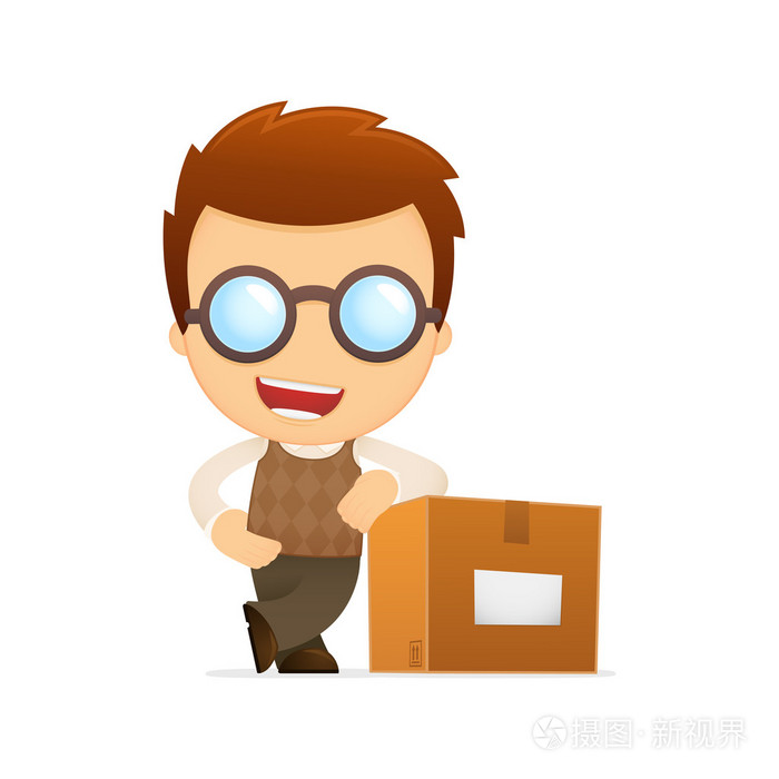 可爱的卡通天才
