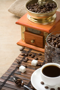 杯咖啡磨豆机