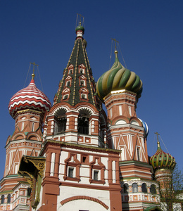 圣巴西尔 pokrovskiy 大教堂，莫斯科