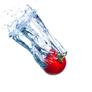 红番茄属于与飞溅水