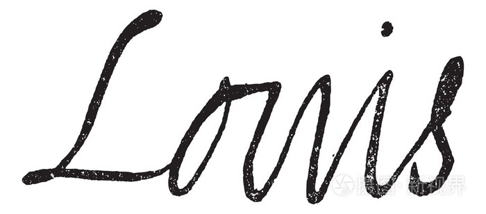 老式金英 (1601年-1643),法国国王路易十三的签