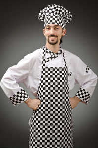 男厨师围裙