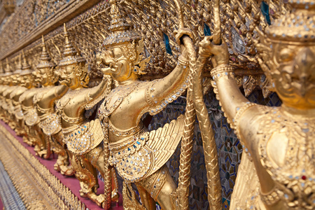 宏伟的宫殿，曼谷，泰国