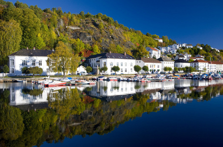 risor，挪威的港