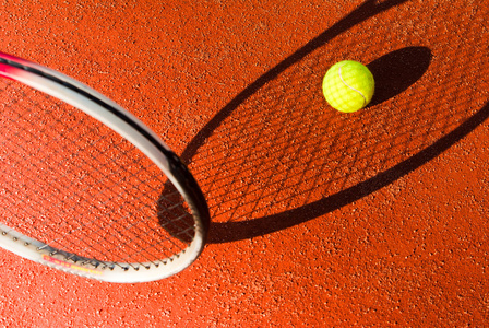 网球影抽象