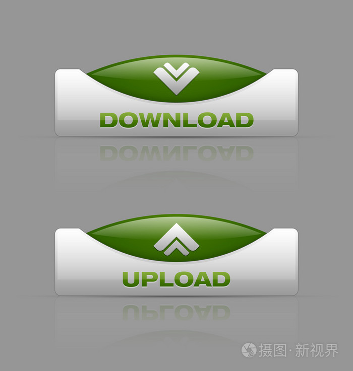 下载和上传的按钮