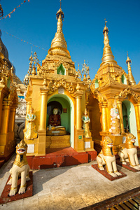 shwedagon 帕亚，仰光缅甸
