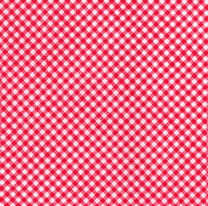 红色和白色桌布
