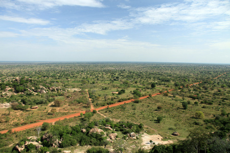 乌干达农村地区非洲