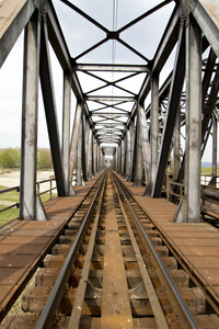 在东欧地区的铁路桥梁