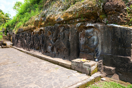 丹那拉打很多寺庙，巴厘岛，印度尼西亚