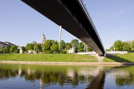 新桥在立陶宛首都维尔纽斯图片